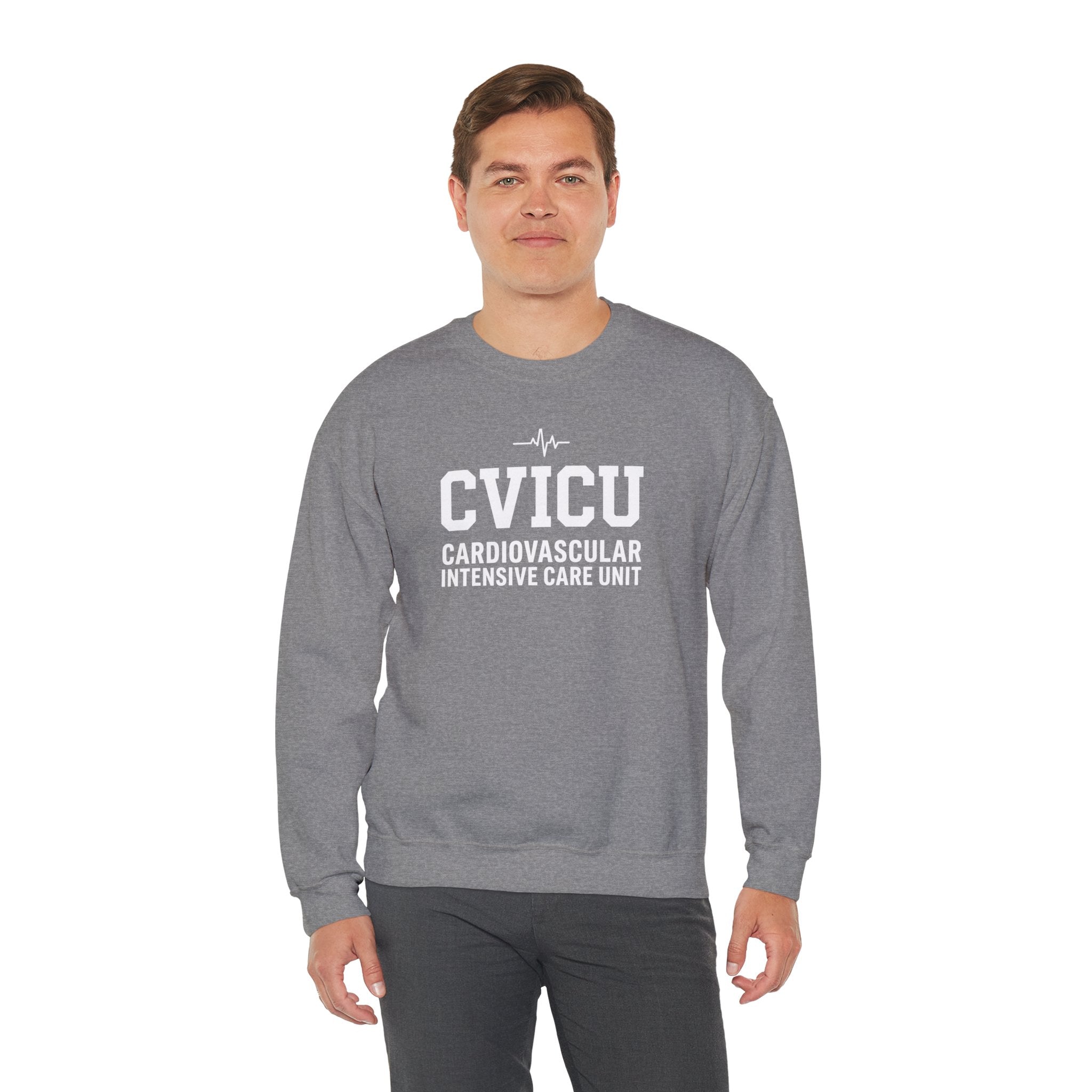 CVICU Crewneck Sweatshirt – Cardiovascular Intensive Care Unit Pullover