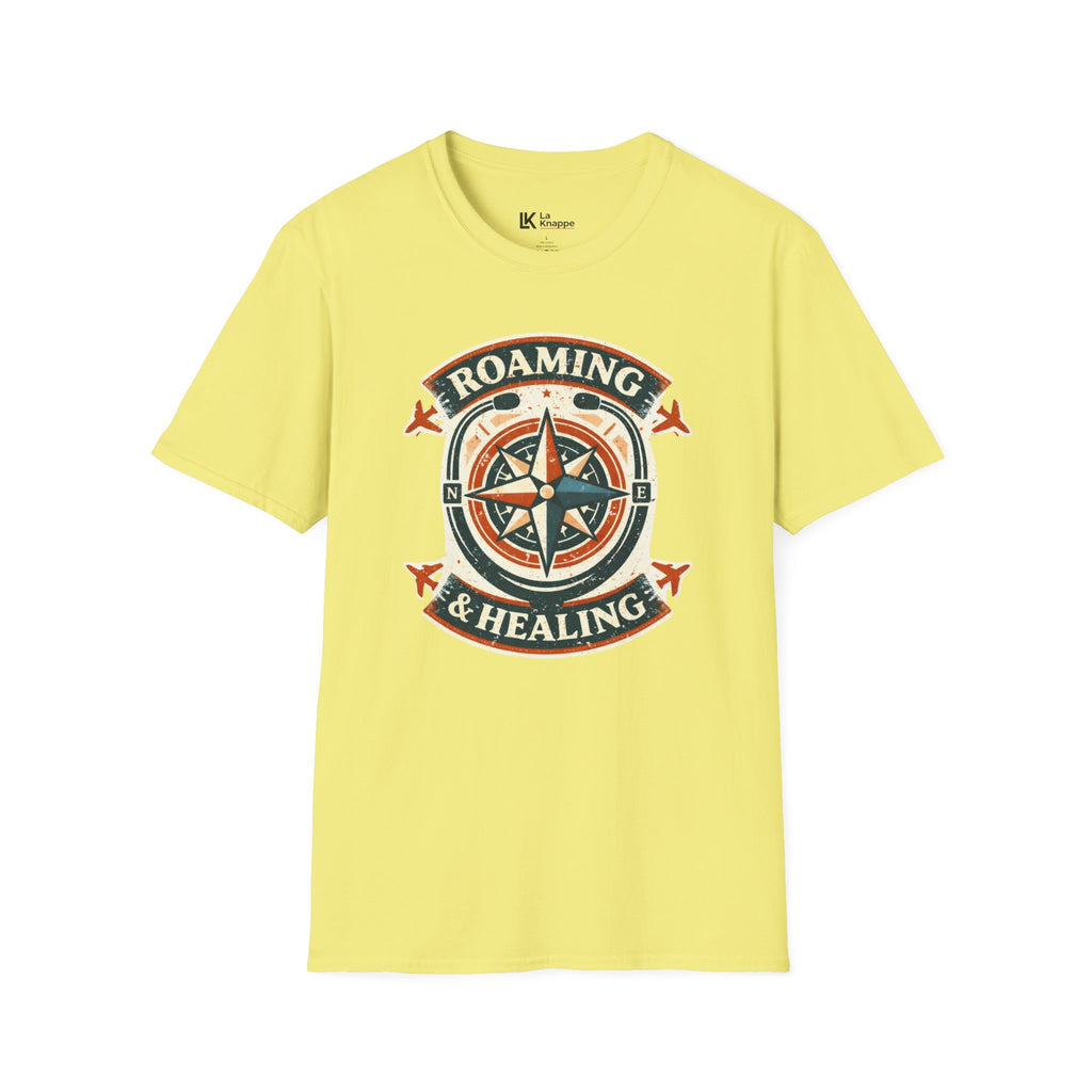 Roaming and Healing Tee for Travel Nurses