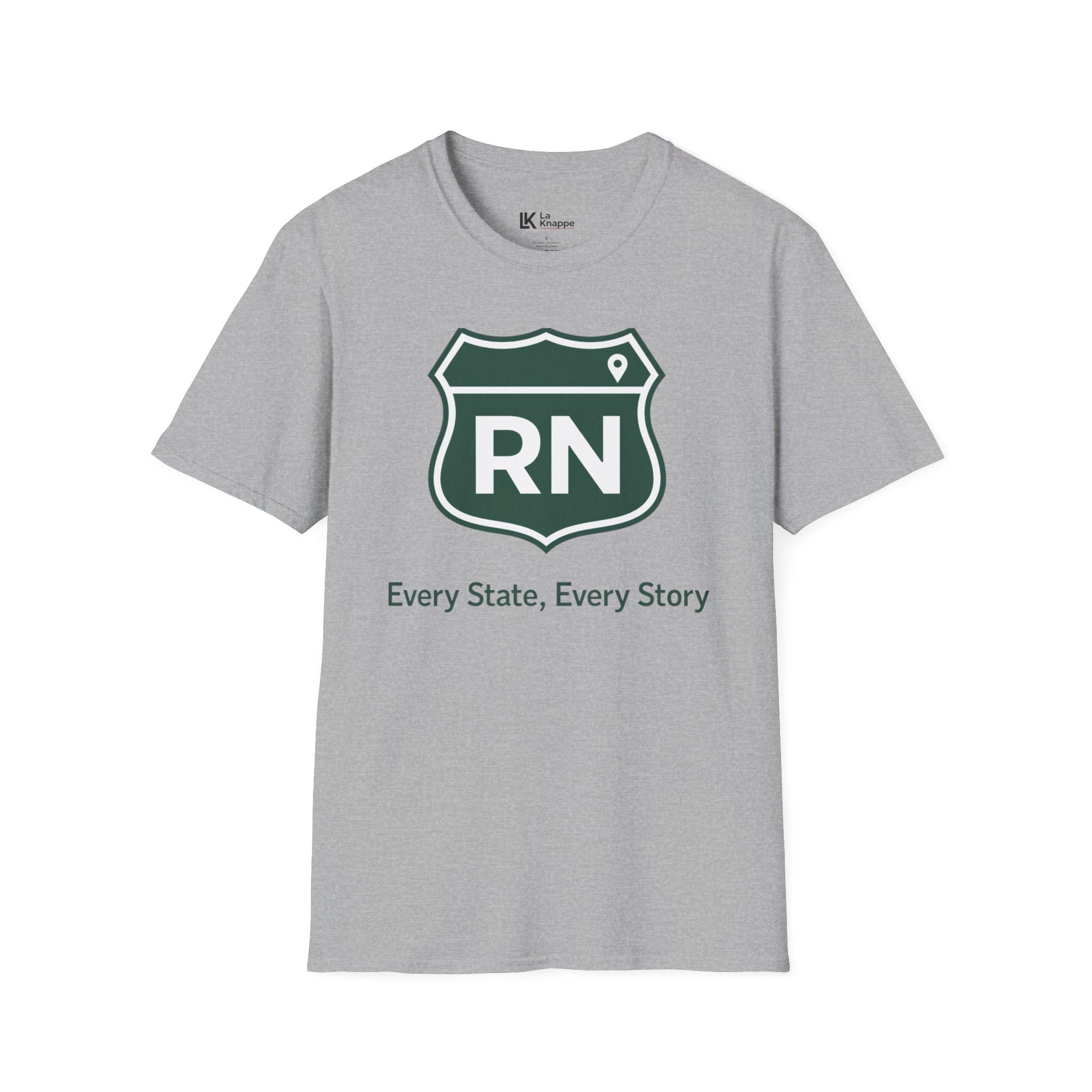 Every State Every Story Travel Nurse Tee