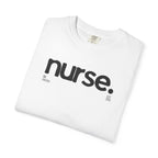 Nurse Chicago Graphic Tee — 'nurse.' Minimalist Medical T‑Shirt