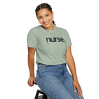 Nurse Chicago Graphic Tee — 'nurse.' Minimalist Medical T‑Shirt