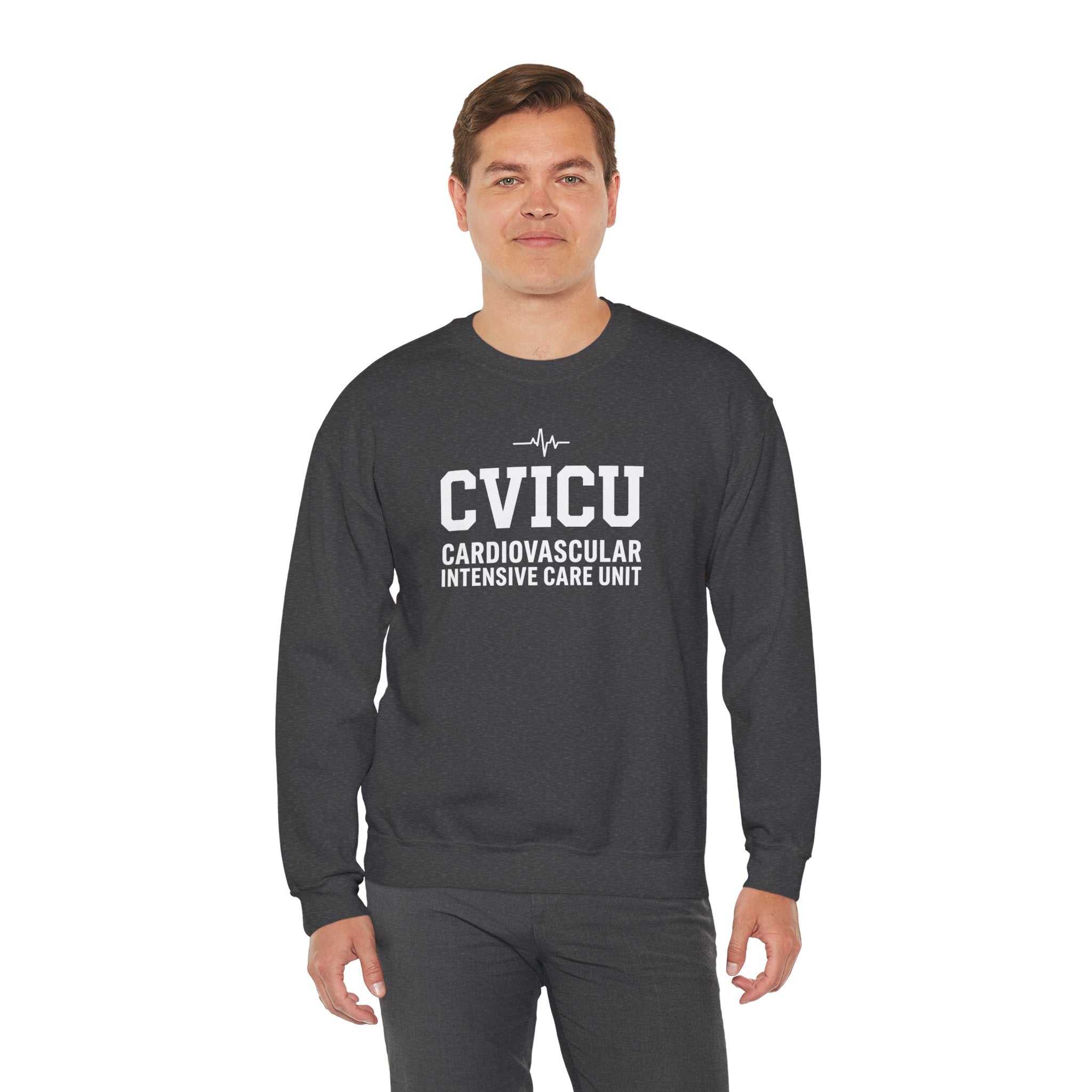 CVICU Crewneck Sweatshirt – Cardiovascular Intensive Care Unit Pullover