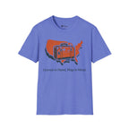 Travel T-Shirt – "License in Hand, Map in Mind" Graphic Tee