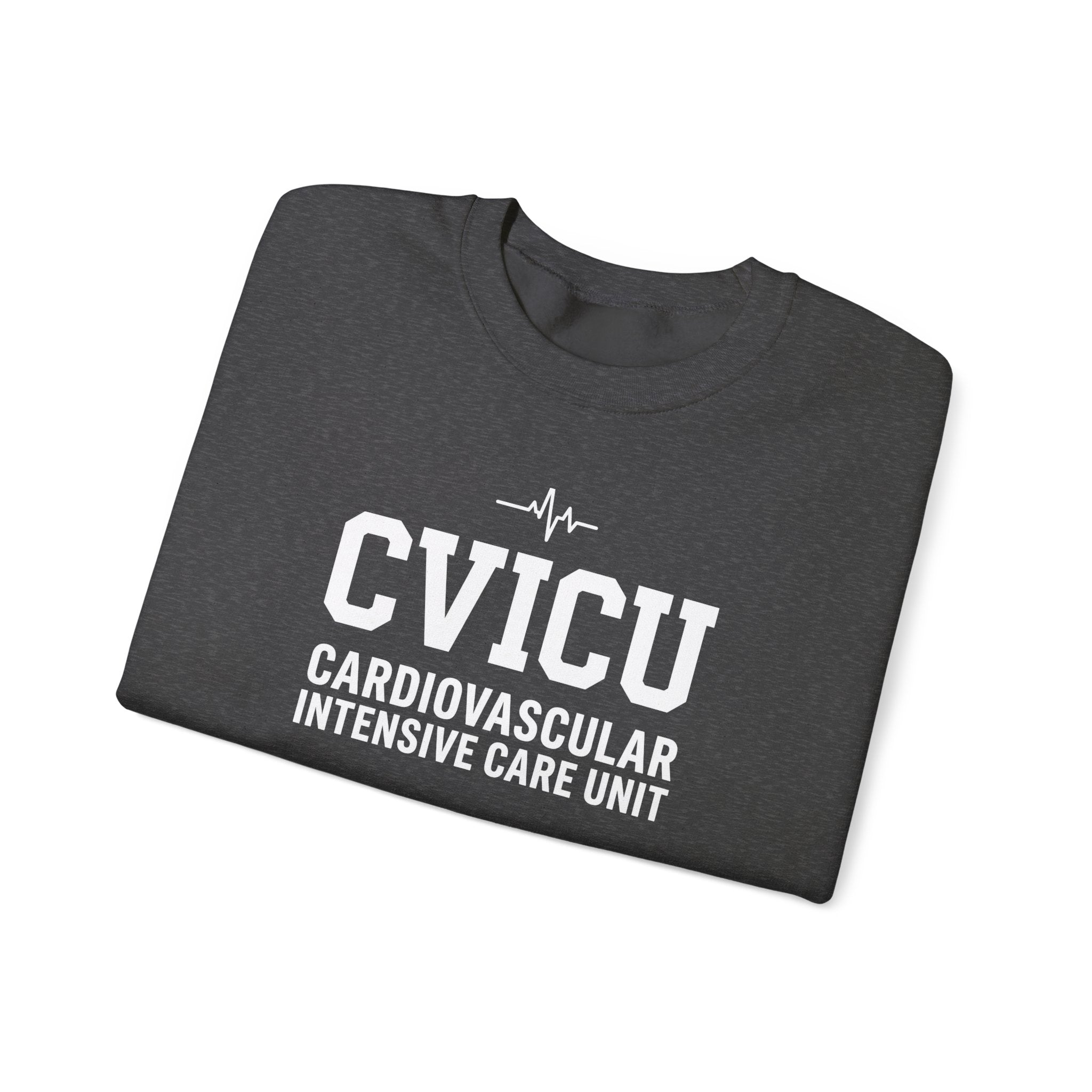 CVICU Crewneck Sweatshirt – Cardiovascular Intensive Care Unit Pullover