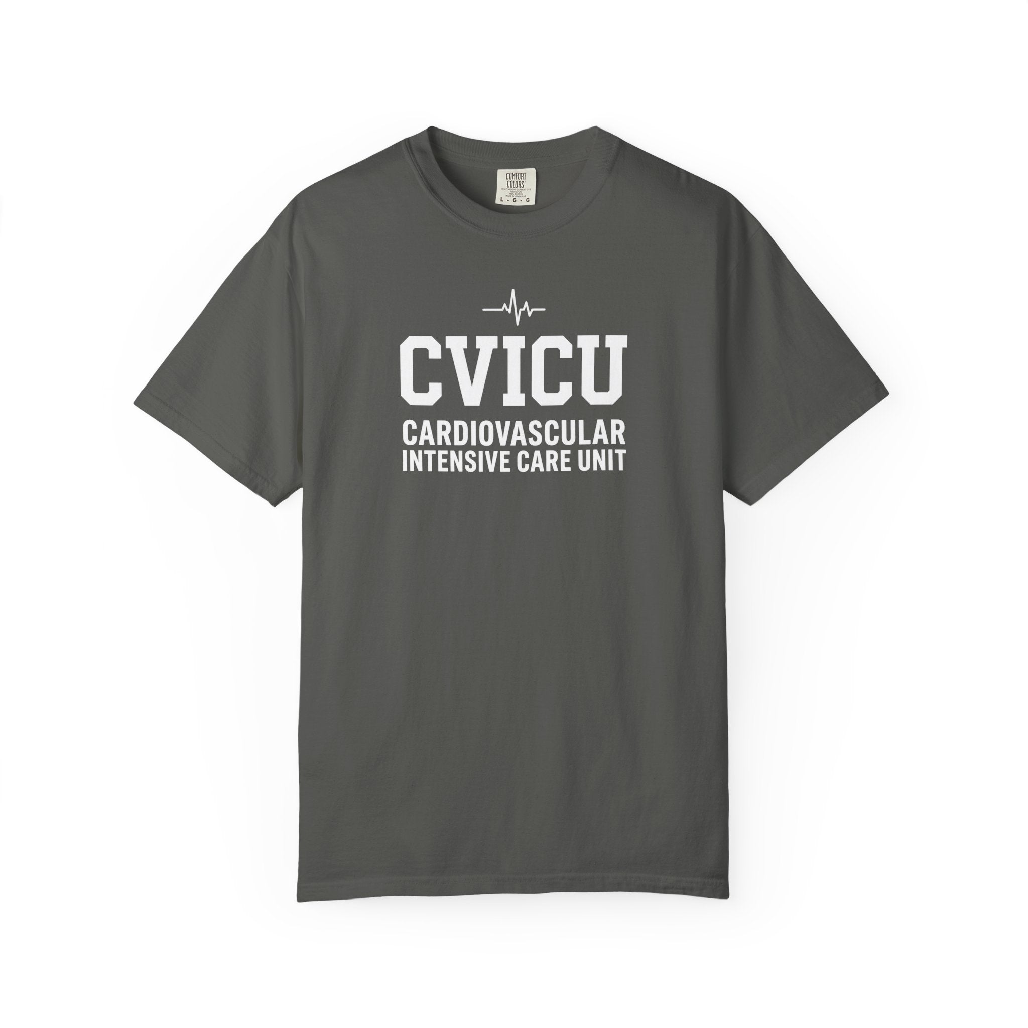 CVICU Cardiovascular Intensive Care Unit T-Shirt — Medical Staff Tee