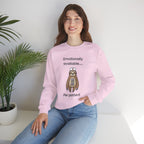 Emotionally Available Per Patient - Premium Nurse Sweatshirt Cute Sweatshirt