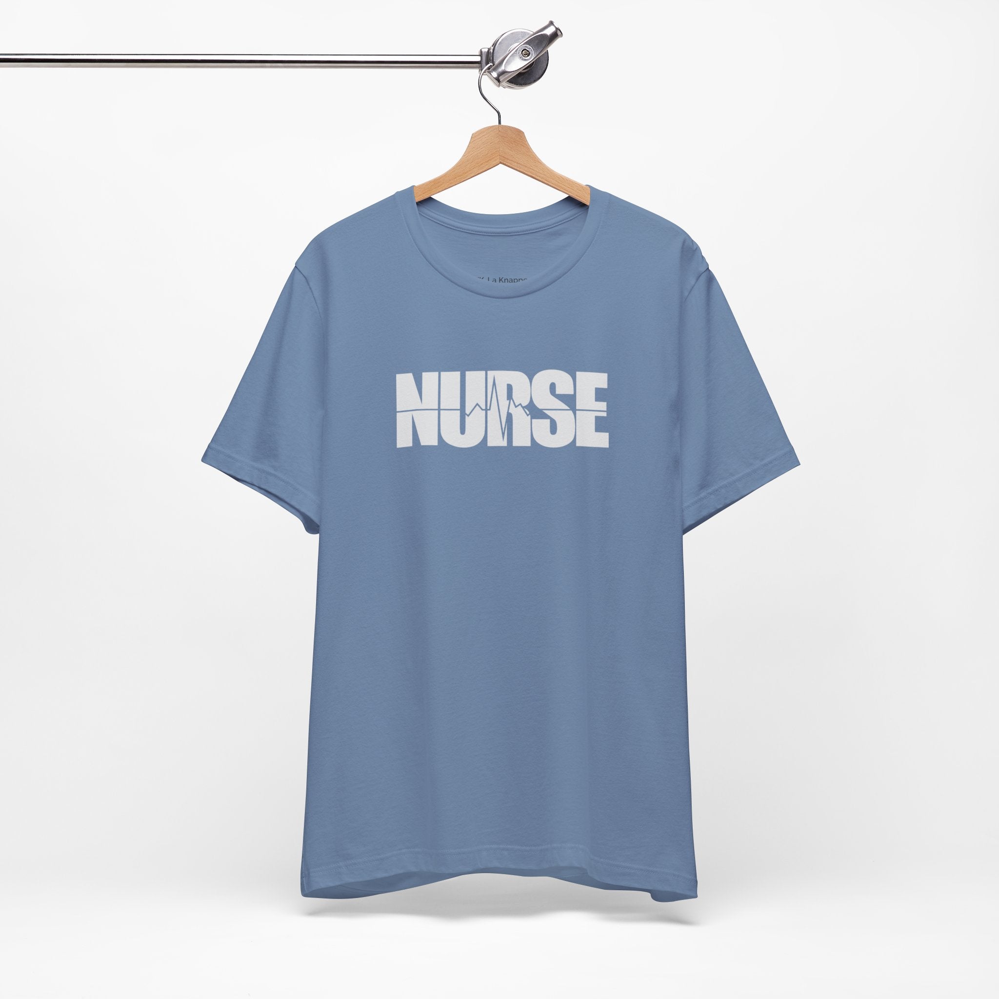 Nurse Graphic Tee — Bold 'NURSE' White Logo Shirt for Healthcare Heroes Nurse Gift Student Nurse