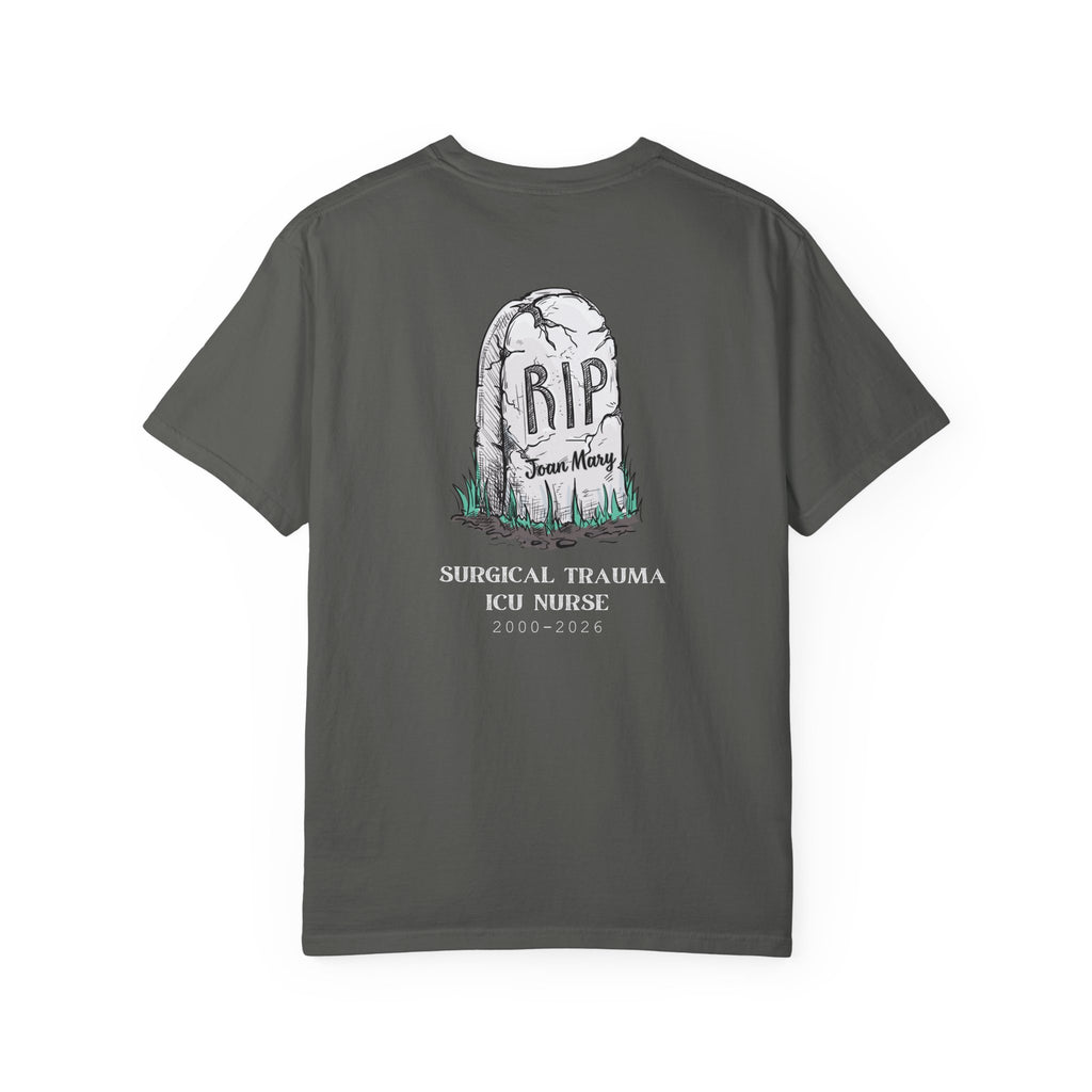 Nurse T‑Shirt — “Apparently Not Too Legit To Quit” Nurse RIP Tribute Tee GIFT FOR Resignation Retirement Change Unit Fun Gift for Nurses
