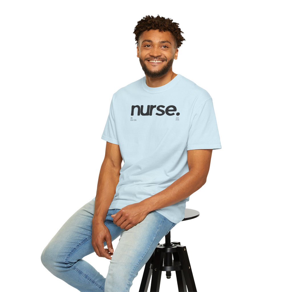 Nurse New York Graphic T‑Shirt — Minimal Medical Pride Tee