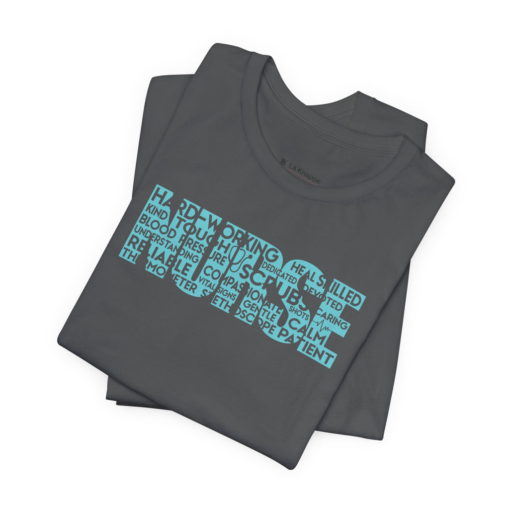 Tourist Cities Nurse Graphic Tee — 'TOUR' Text Map Design NURSE Tee Student Nurse T-shirts Gift for Nurse Travel Nurse