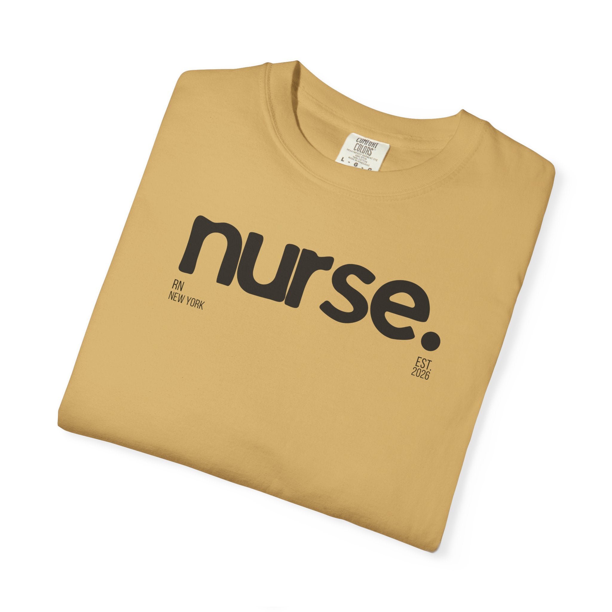 Nurse New York Graphic T‑Shirt — Minimal Medical Pride Tee