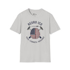 Neuro ICU Nurse Graphic T-shirt Patriotic Flag