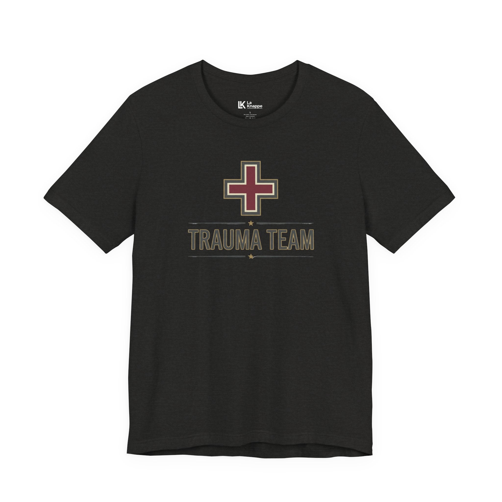 Trauma Team T-Shirt — Medical Cross Graphic Tee for EMTs & First Responders Trauma Nurse ED Nurse Trauma MD ER RN