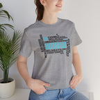 Nurse Word Cloud Tee — Caring, Skilled & Compassionate Nursing Shirt Student Nurse Nurse Gift