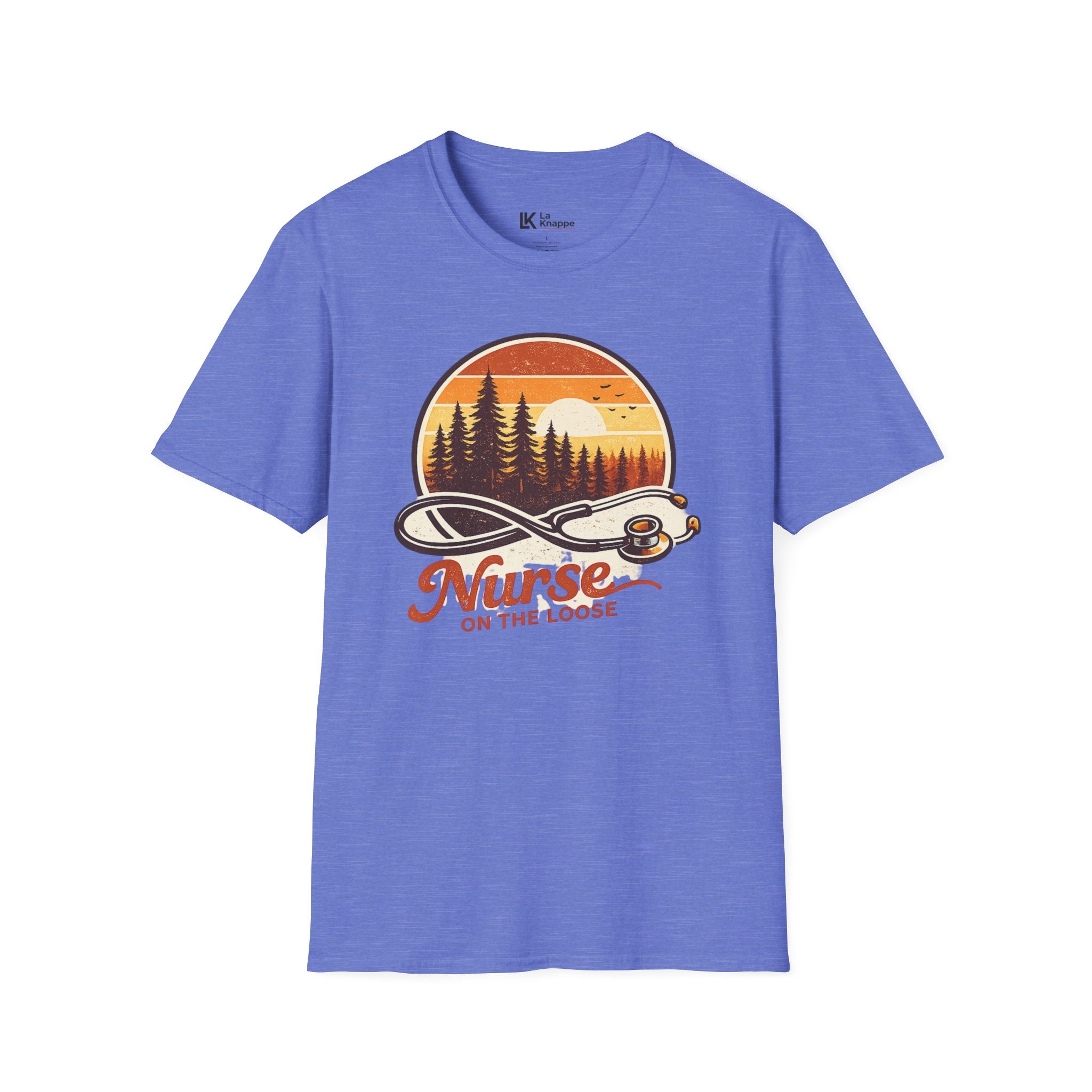 Travel RN T-Shirt – "Nurse On The Loose" Graphic Tee