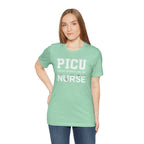 PICU Nurse T‑Shirt — Cute ICU Neonatal Nurse Tee (Baby Paw Icons)