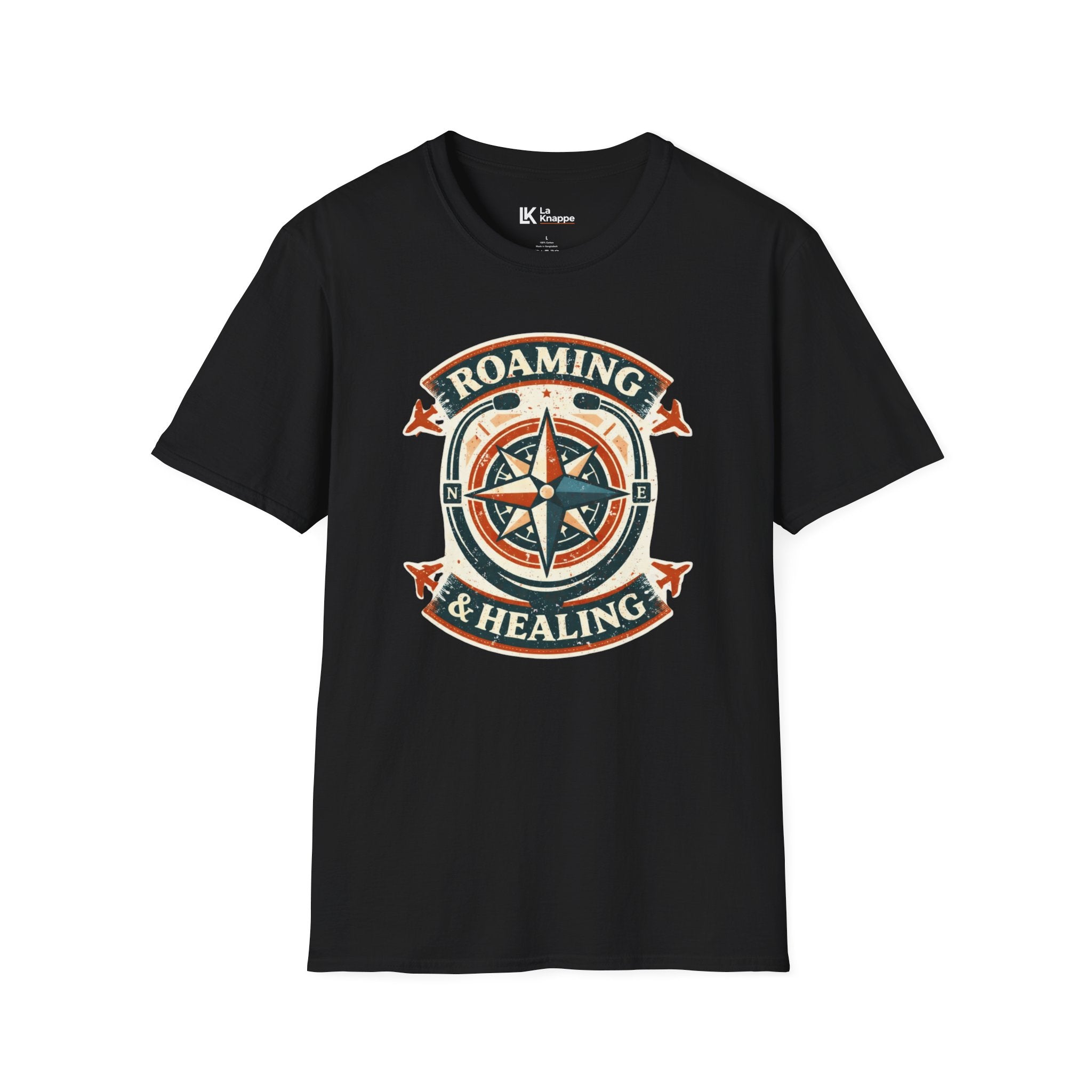 Roaming and Healing Tee for Travel Nurses