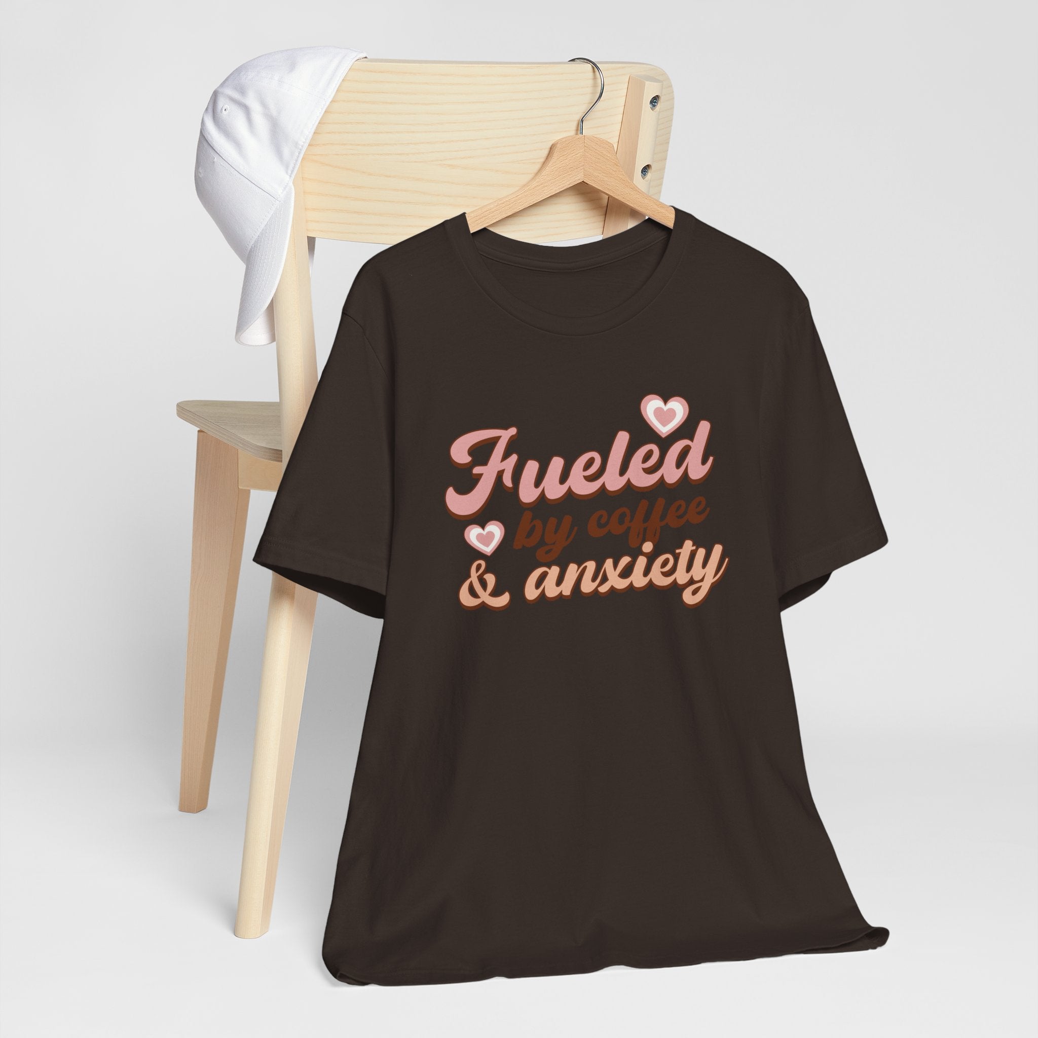 Fueled by Coffee & Anxiety T‑Shirt