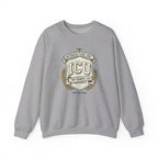 ICU Crest Sweatshirt — Intensive Care Unit Nurse & Doctor Gift