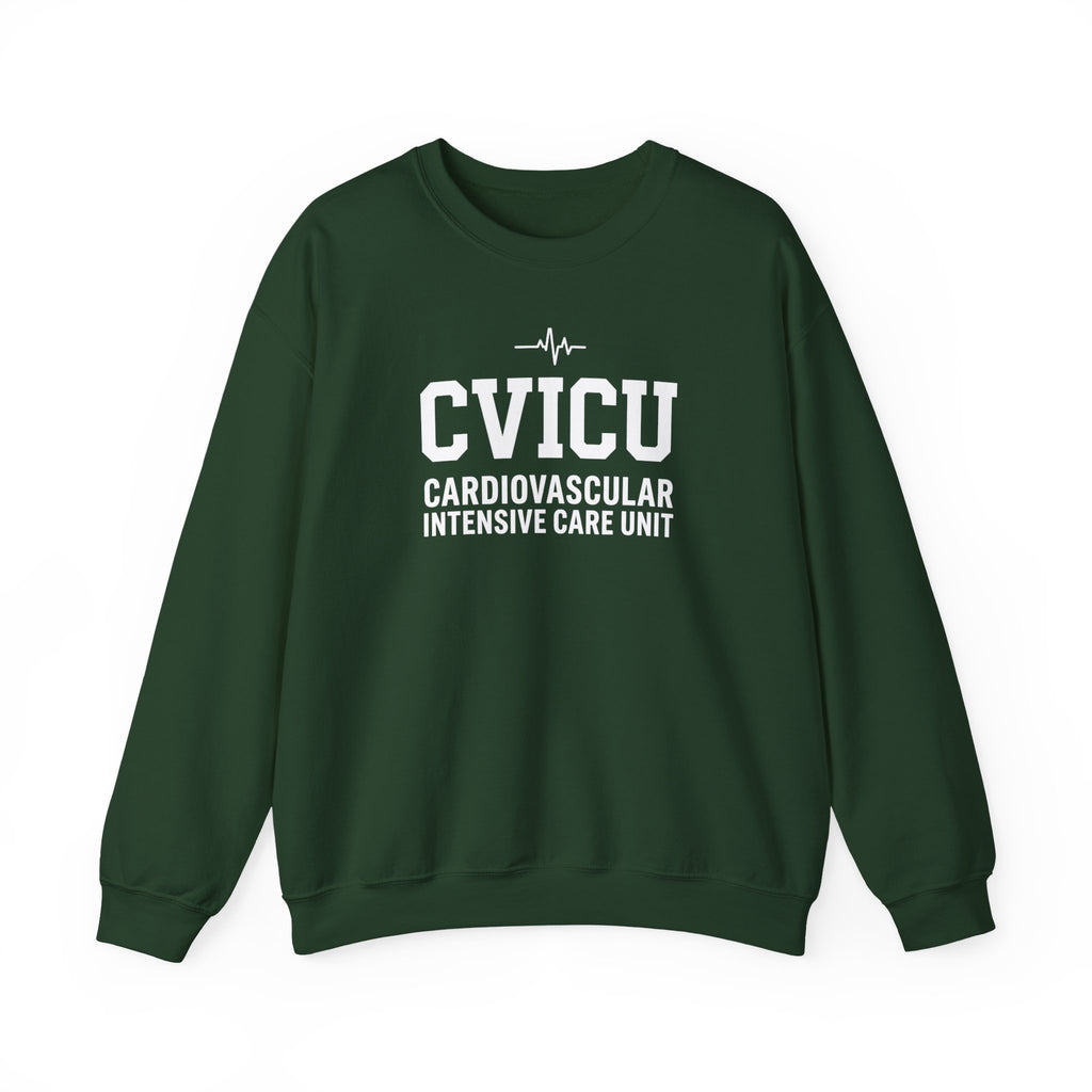 CVICU Crewneck Sweatshirt – Cardiovascular Intensive Care Unit Pullover