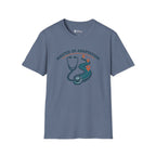 Travel Nurse Master of Adaptation Stethoscope T-Shirt — Nurse & Med Student Gift Travelling Adventure and Healthcare