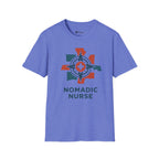 Nomadic Nurse Compass T-Shirt — Travel Nurse Adventure Medical Tee