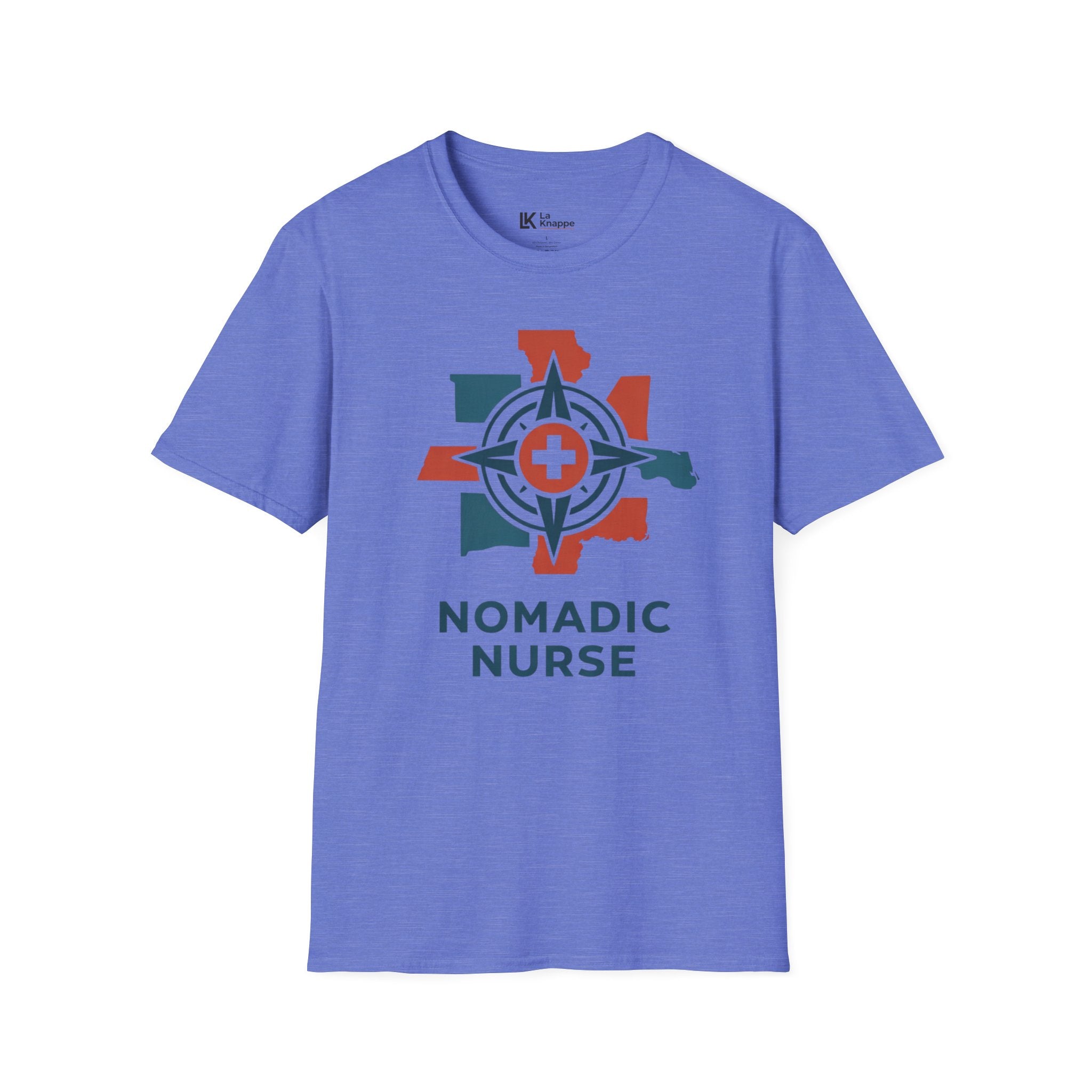 Nomadic Nurse Compass T-Shirt — Travel Nurse Adventure Medical Tee