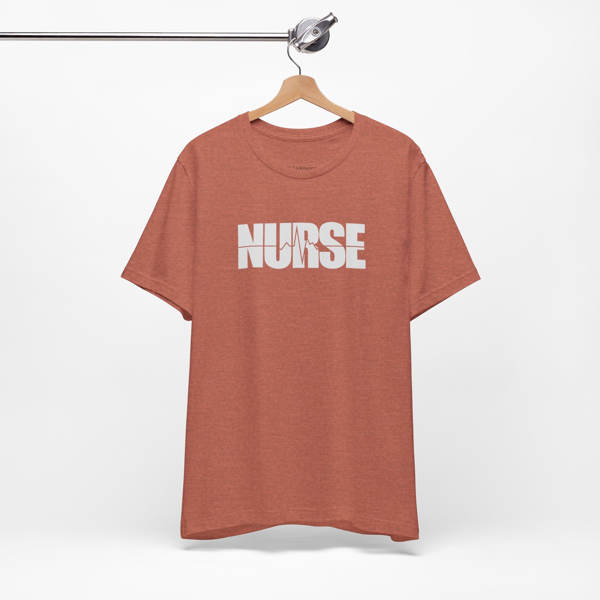 Nurse Graphic Tee — Bold 'NURSE' White Logo Shirt for Healthcare Heroes Nurse Gift Student Nurse