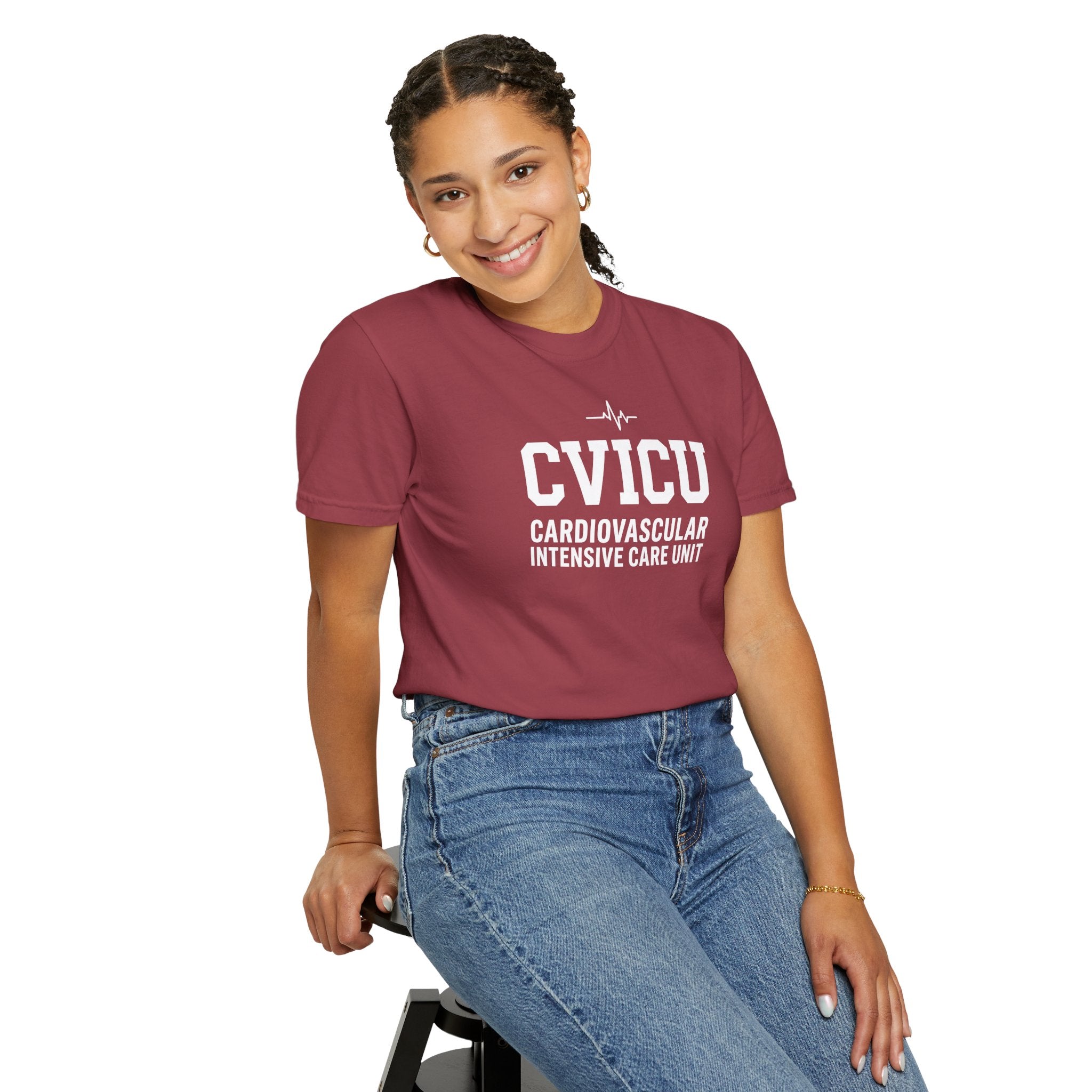 CVICU Cardiovascular Intensive Care Unit T-Shirt — Medical Staff Tee