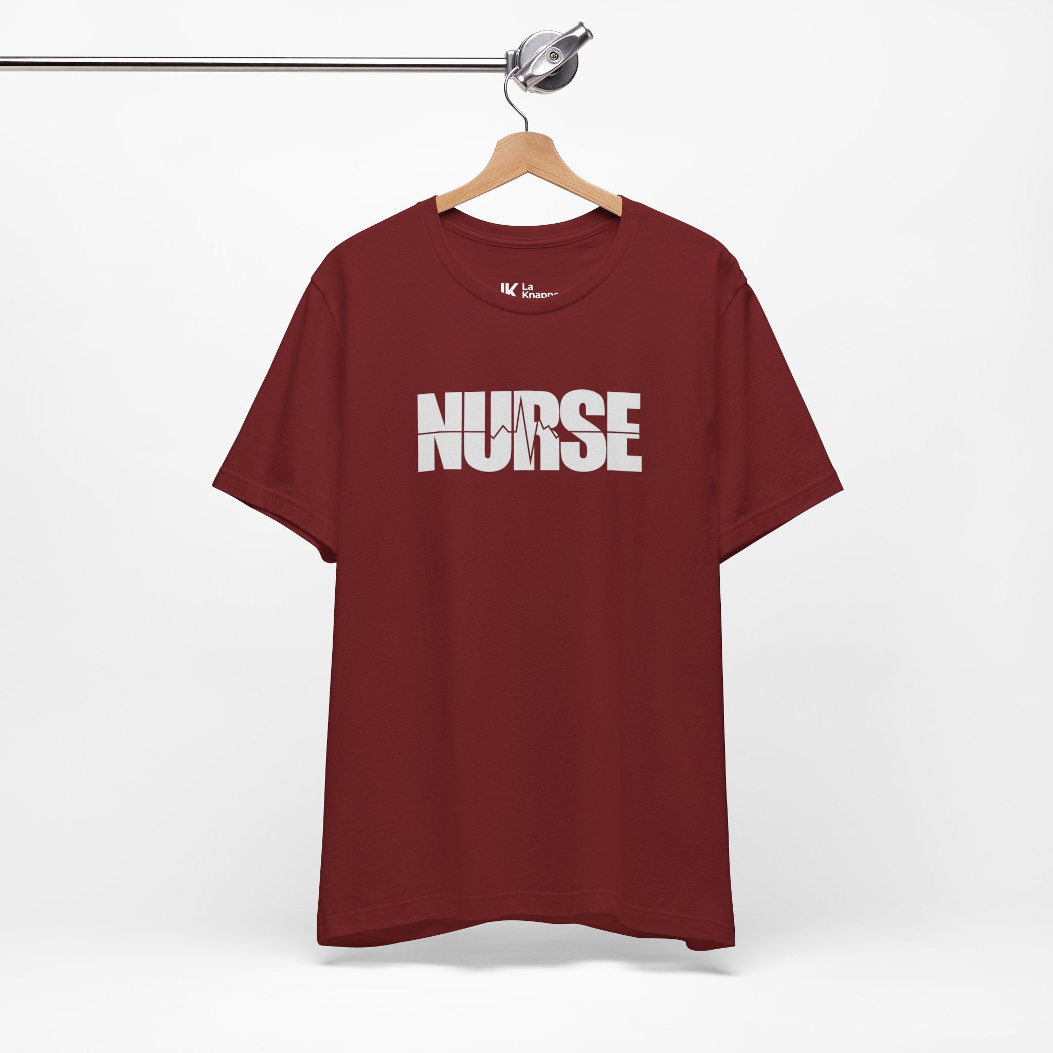 Nurse Graphic Tee — Bold 'NURSE' White Logo Shirt for Healthcare Heroes Nurse Gift Student Nurse