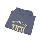 TICU Critical Care Hoodie - Level One Trauma Sweatshirt for Nurses & ICU Staff