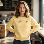 Registered Nurse Embroidered Script Sweatshirt