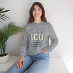 ICU Critical Care Crewneck Sweatshirt — "Tiny Changes, Big Consequences" Nurse/Doctor Gift
