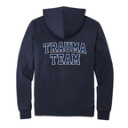 Trauma Team Nurse Fleece Hoodie Full-Zip — Lightweight Trauma RN Hoodie