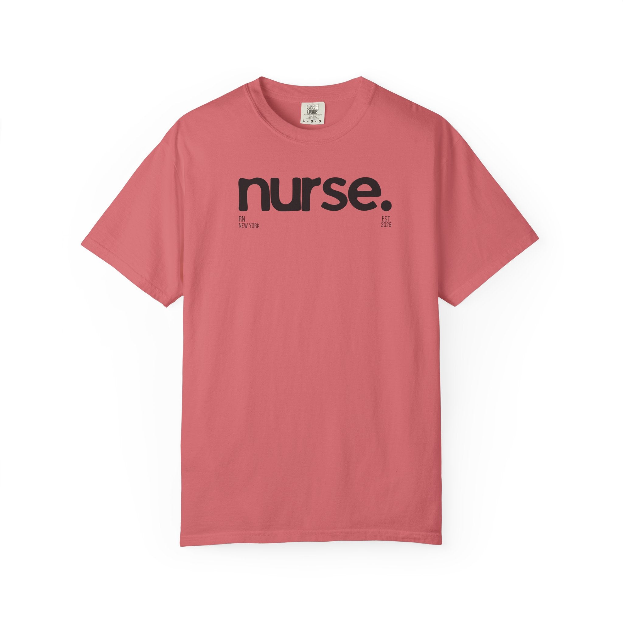 Nurse New York Graphic T‑Shirt — Minimal Medical Pride Tee