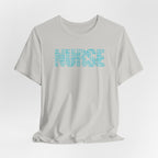 Tourist Cities Nurse Graphic Tee — 'TOUR' Text Map Design NURSE Tee Student Nurse T-shirts Gift for Nurse Travel Nurse
