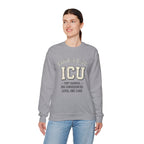 ICU Critical Care Crewneck Sweatshirt — "Tiny Changes, Big Consequences" Nurse/Doctor Gift