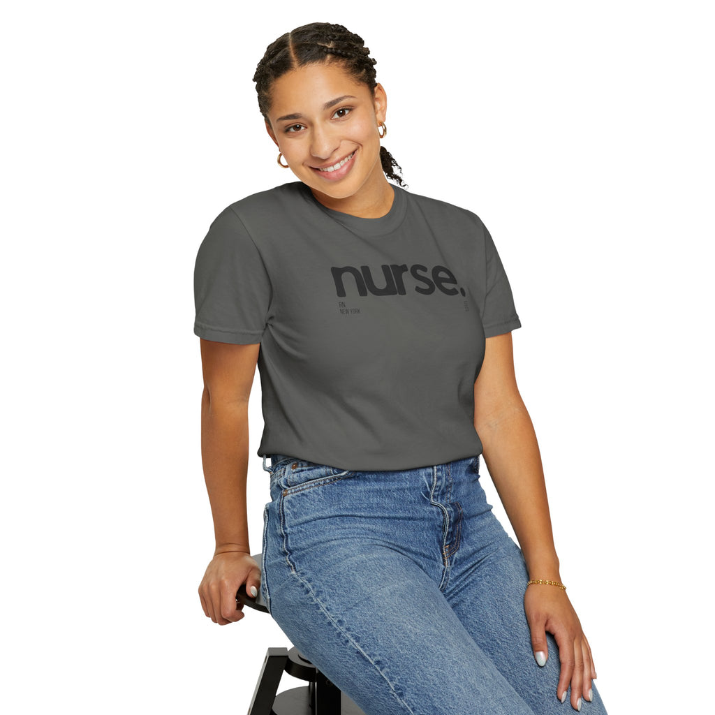 Nurse New York Graphic T‑Shirt — Minimal Medical Pride Tee