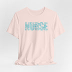 Tourist Cities Nurse Graphic Tee — 'TOUR' Text Map Design NURSE Tee Student Nurse T-shirts Gift for Nurse Travel Nurse