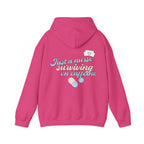 Nurse Hoodie — “Just a Nurse Surviving on Caffeine” Cute Medical Sweatshirt