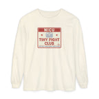 NICU Tiny Fight Club Long Sleeve Tee- FIERCE HEARTS, GENTLE HANDS PEDIATRIC NURSE T-SHIRT Premie Nurse Clinical T-shirt