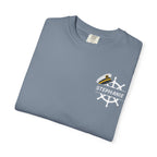 Customize NurseCon At Sea 2026 Cruise Crew T-Shirt — Personalized Name Nurse Nautical Blue Tee