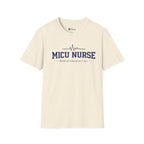 MICU Nurse T-Shirt — Medical Intensive Care Tee with Heartbeat Graphic