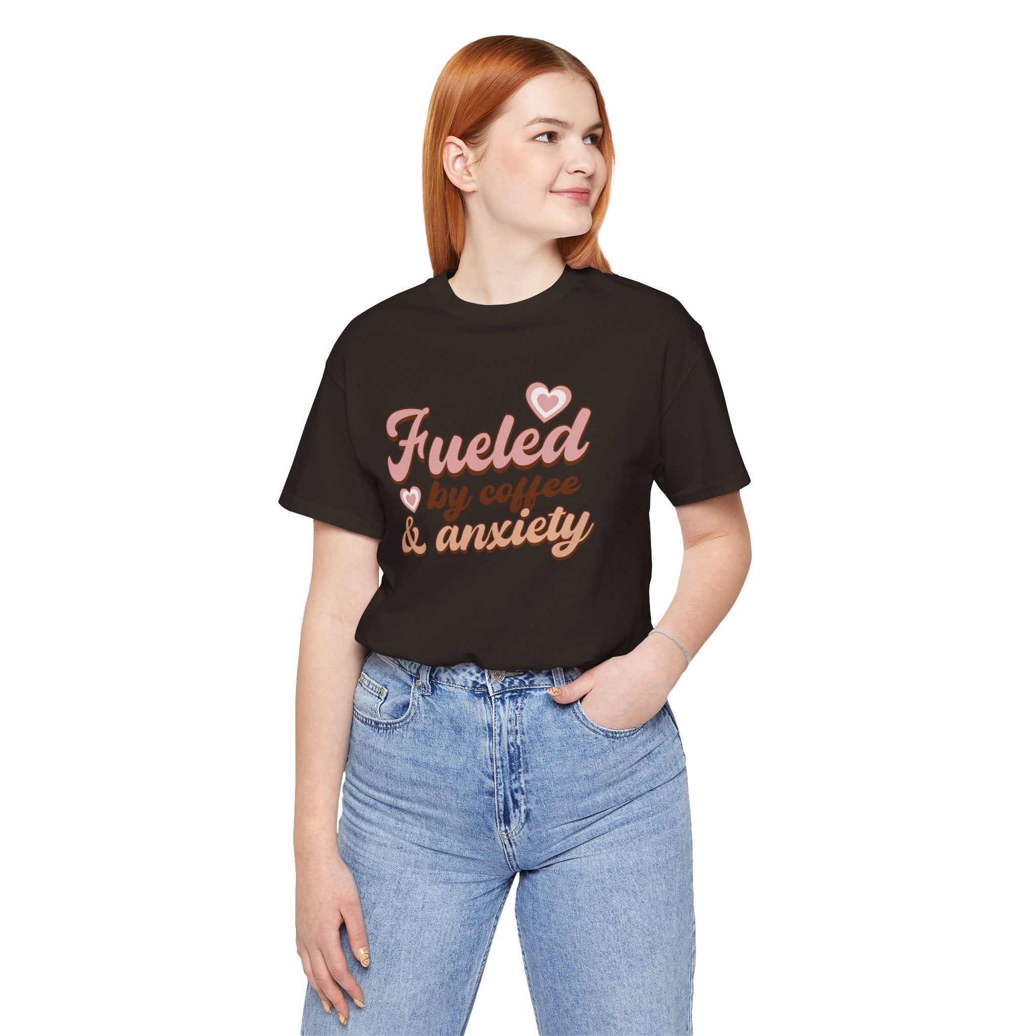 Fueled by Coffee & Anxiety T‑Shirt