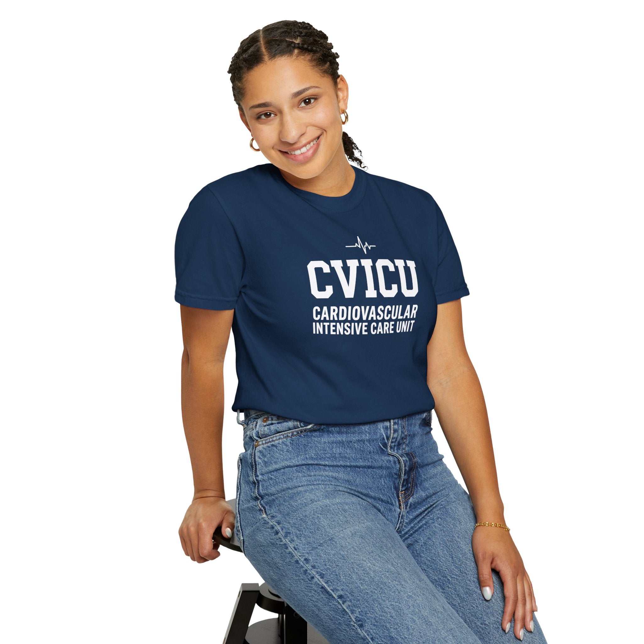 CVICU Cardiovascular Intensive Care Unit T-Shirt — Medical Staff Tee