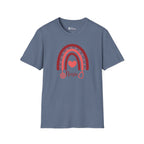 School Nurse Rainbow Heart Tshirt