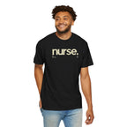 Nurse New York Garment-Dyed T-Shirt — Retro 'nurse.' Graphic Tee for Nurses, Gifts & Workwear