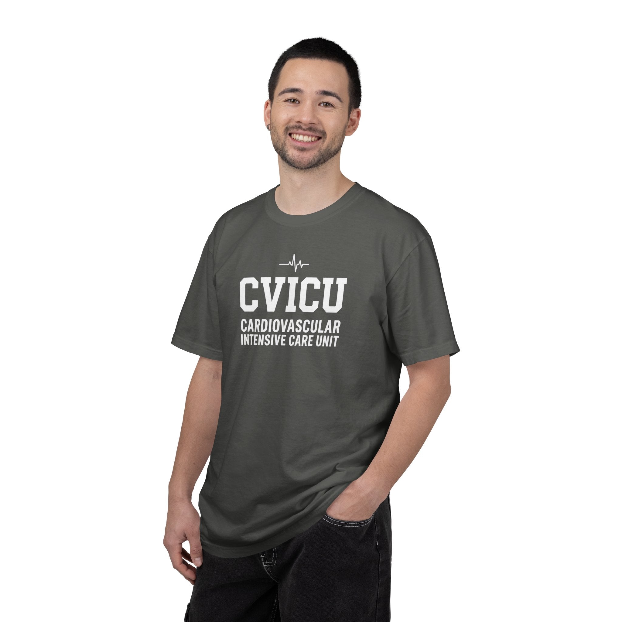 CVICU Cardiovascular Intensive Care Unit T-Shirt — Medical Staff Tee
