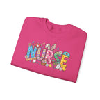 Nurse Easter Sweatshirt — Bunny Ears & Easter Egg Hunt Design