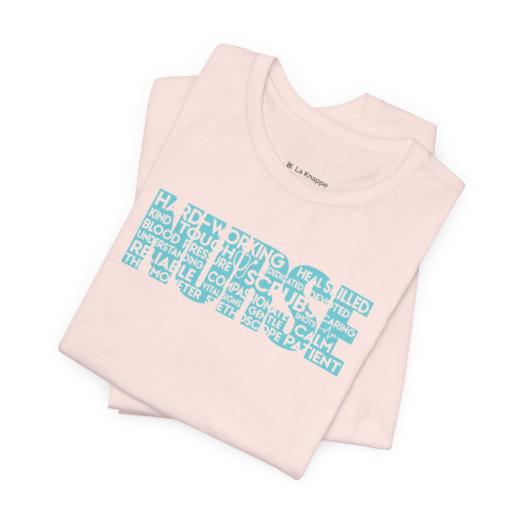 Tourist Cities Nurse Graphic Tee — 'TOUR' Text Map Design NURSE Tee Student Nurse T-shirts Gift for Nurse Travel Nurse